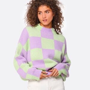 Stine Goya Adonis Alpaca Blend Sweater in Lavender Fog | Size XXS